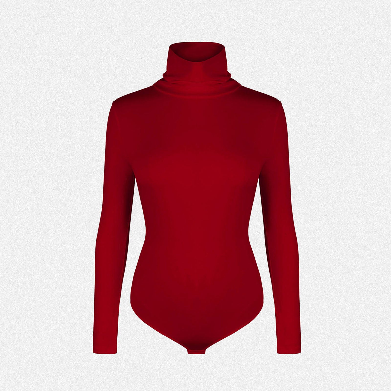 Shaperin Turtle Neck Long Sleeve Bodysuit Top