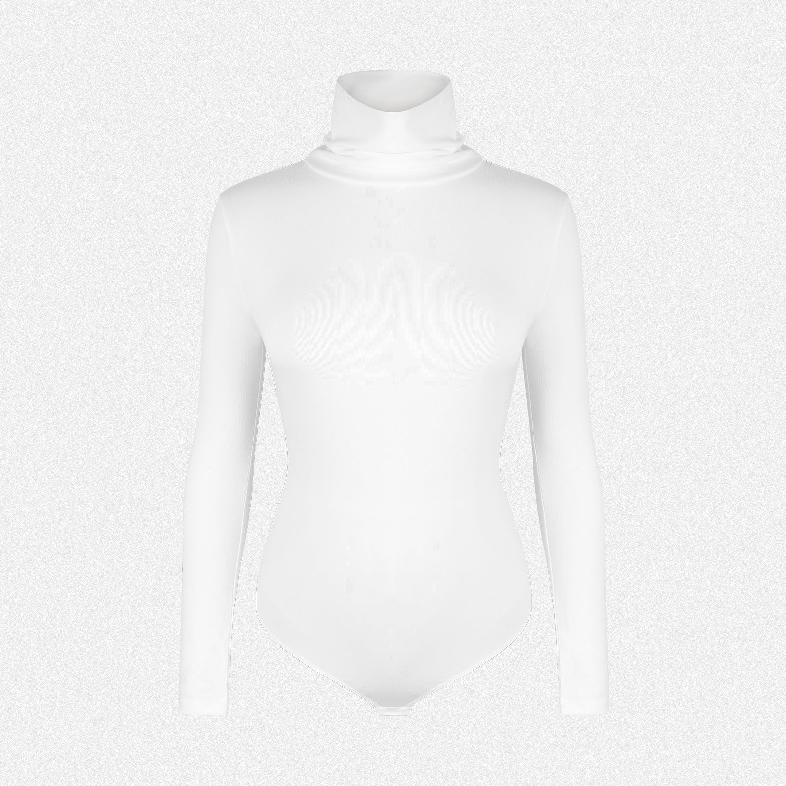 Shaperin Turtle Neck Long Sleeve Bodysuit Top