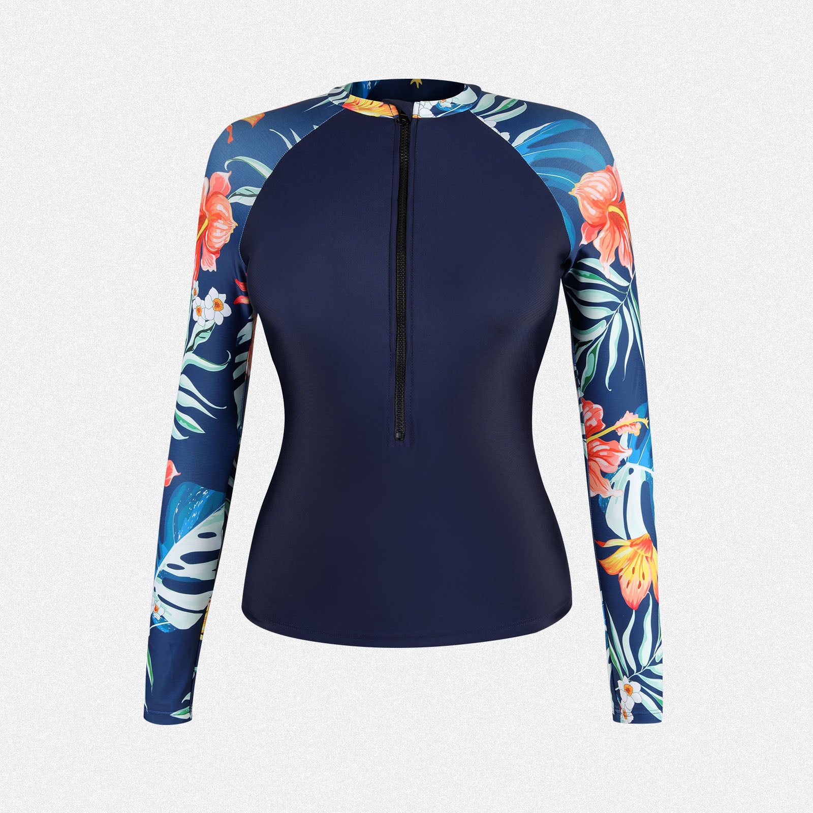 Shaperin Women’s Rash Guard Surf Shirt Long Sleeve UPF 50+ Swimsuit
