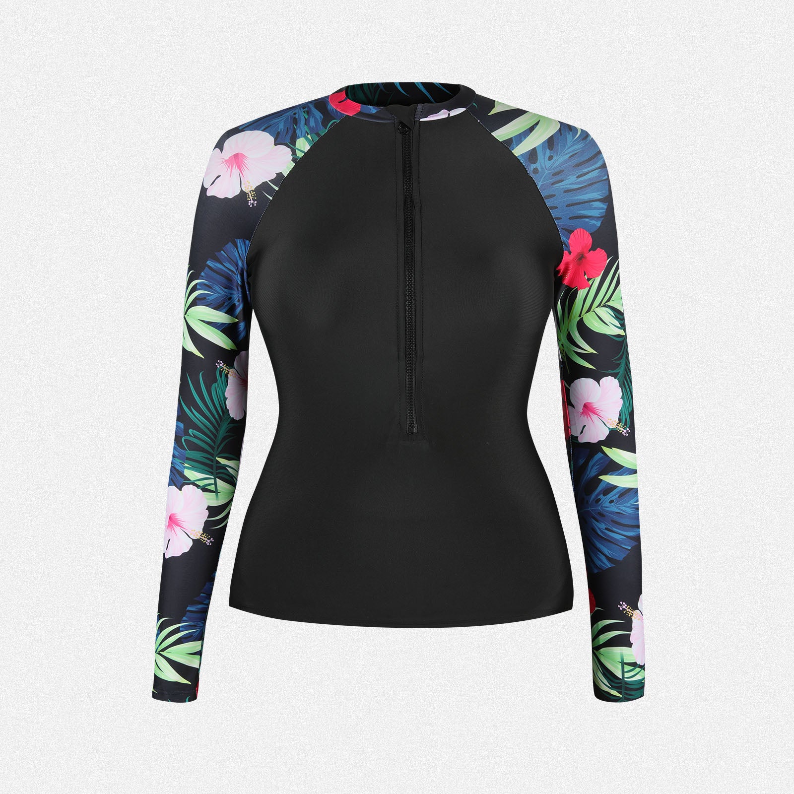 Shaperin Women’s Rash Guard Surf Shirt Long Sleeve UPF 50+ Swimsuit