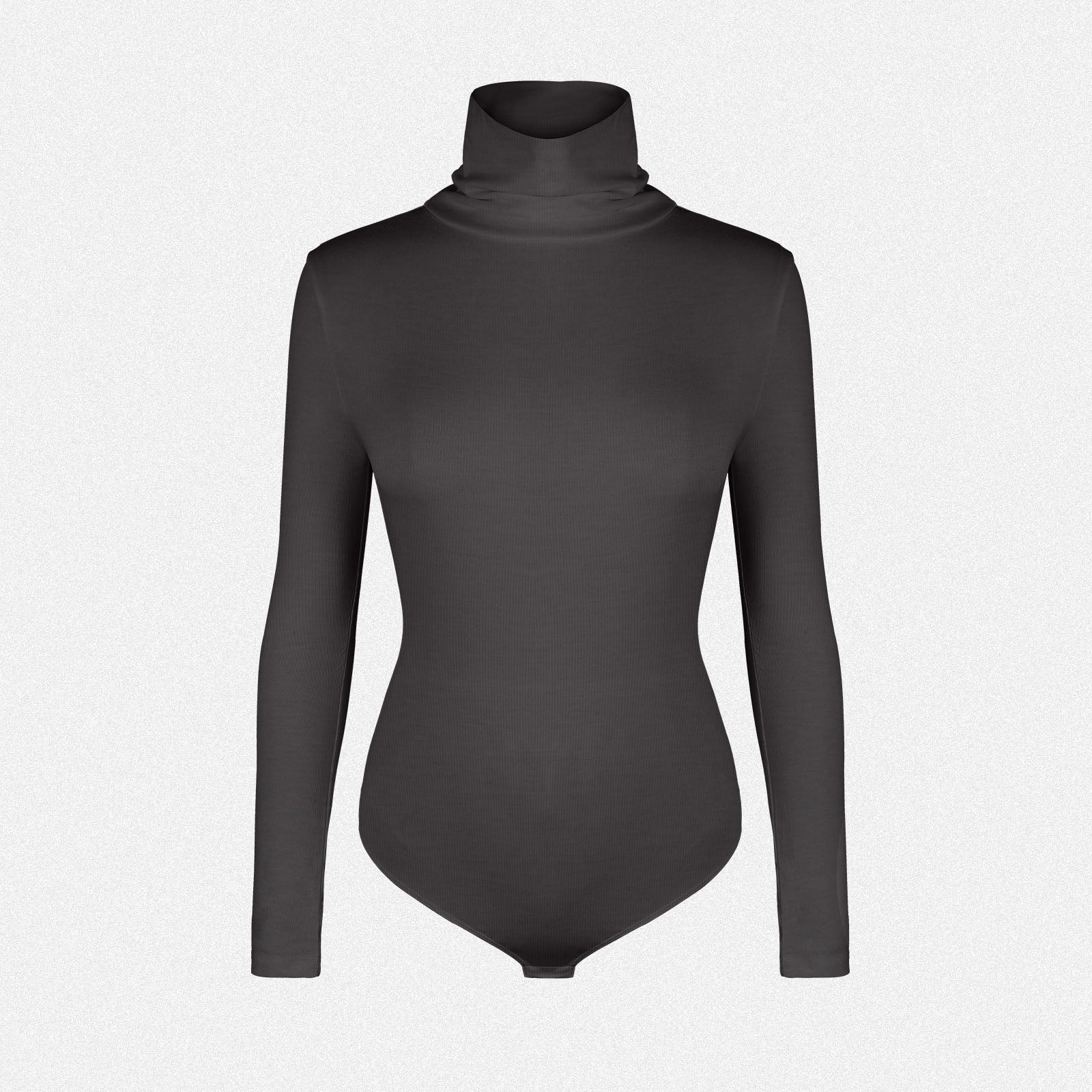Shaperin Turtle Neck Long Sleeve Bodysuit Top