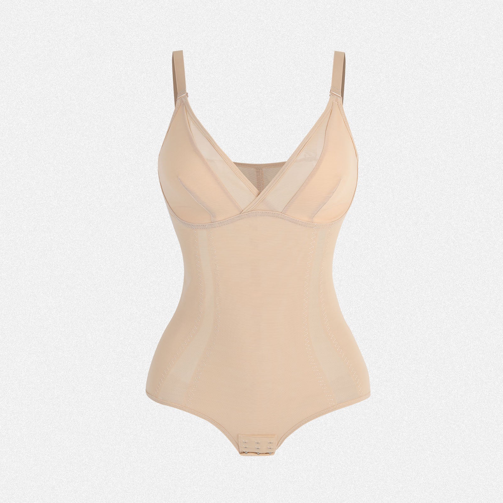 Shaperin V-Neck Shaping Shapewear Tummy Control Bodysuit