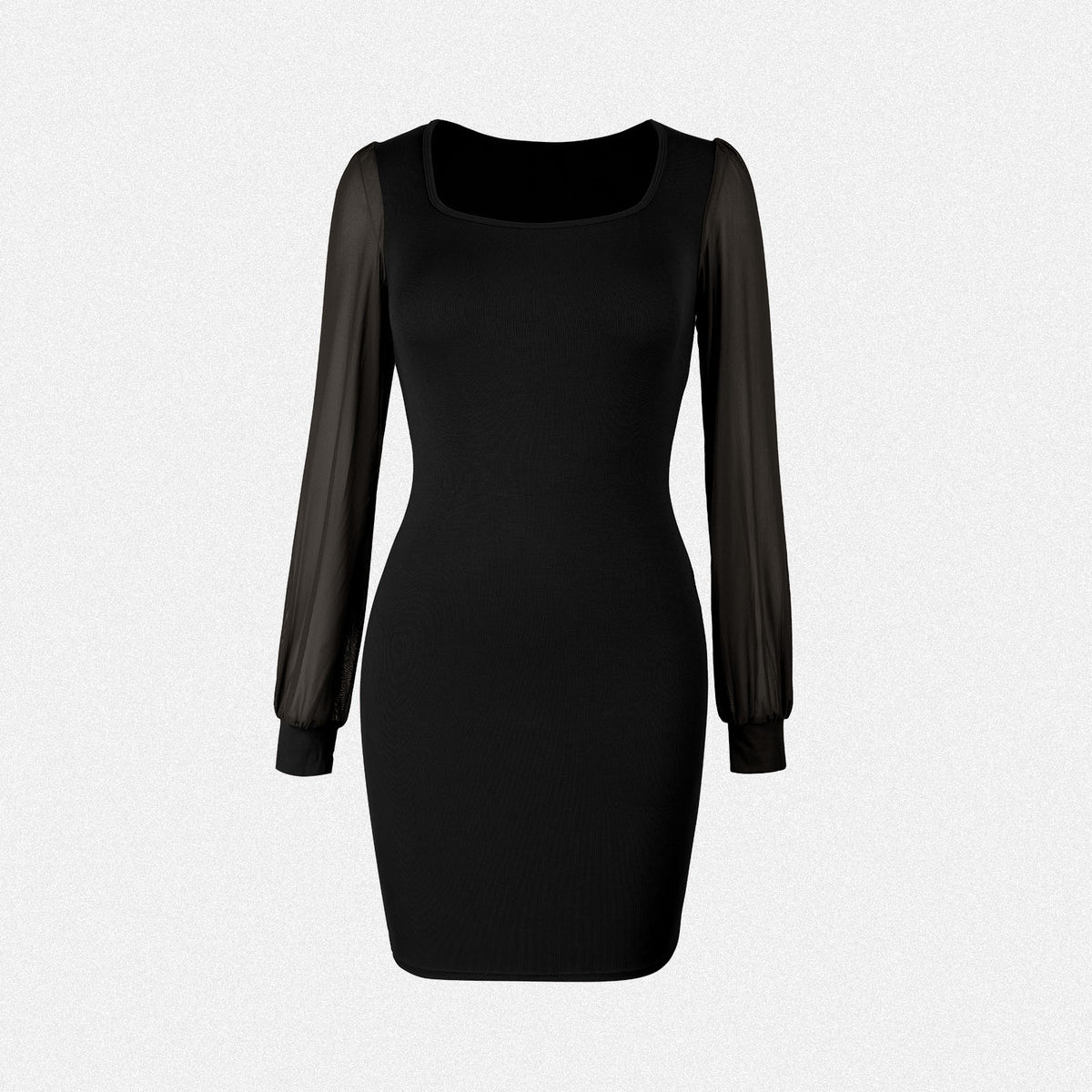 Shaperin Women Mesh Mini Dress Party Cocktail Bodycon Dress