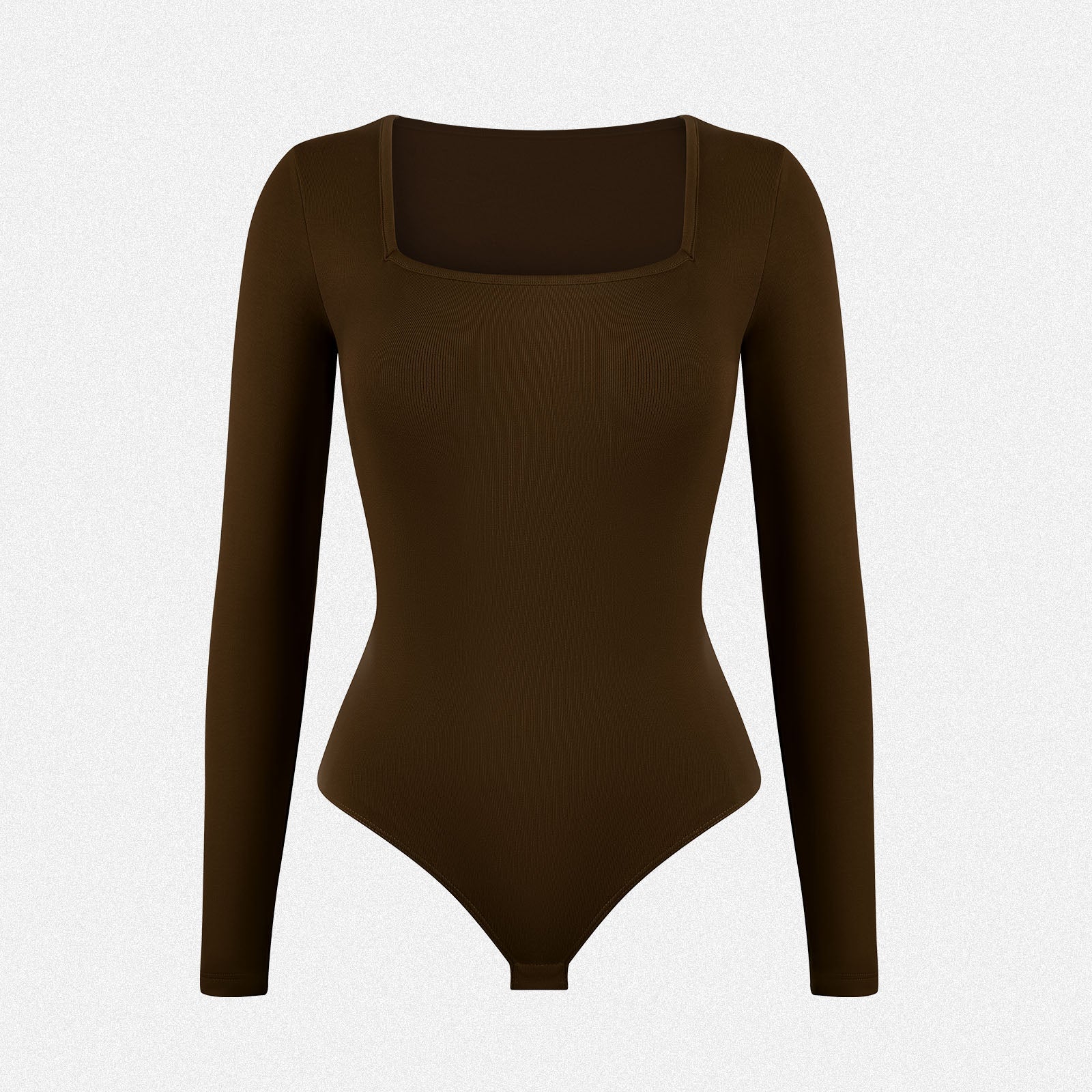 SHAPERIN Cozy Ribbed Long Sleeve Bodysuit Top for Women