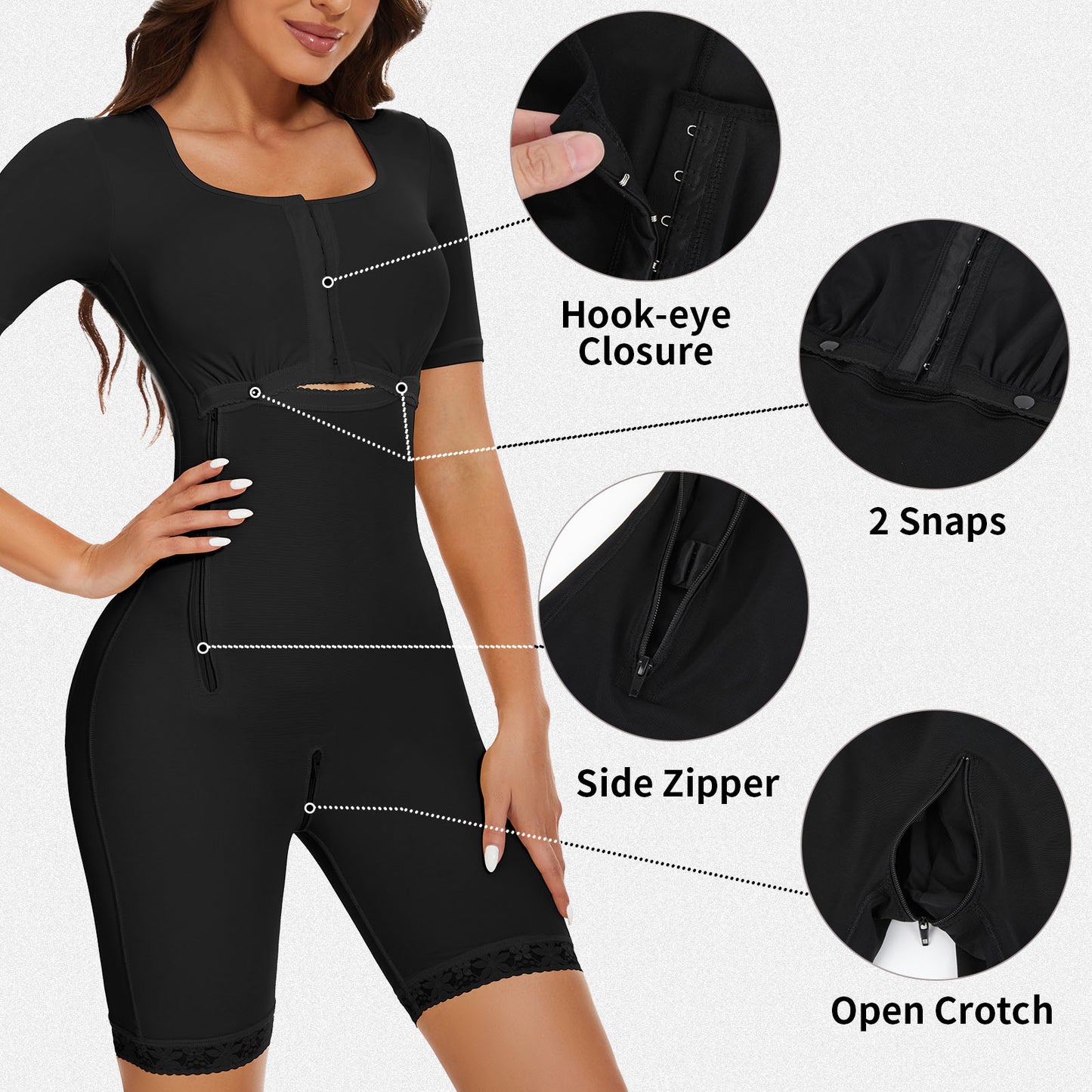 Shaperin Fajas Colombianas Shapewear for Women Post Surgery