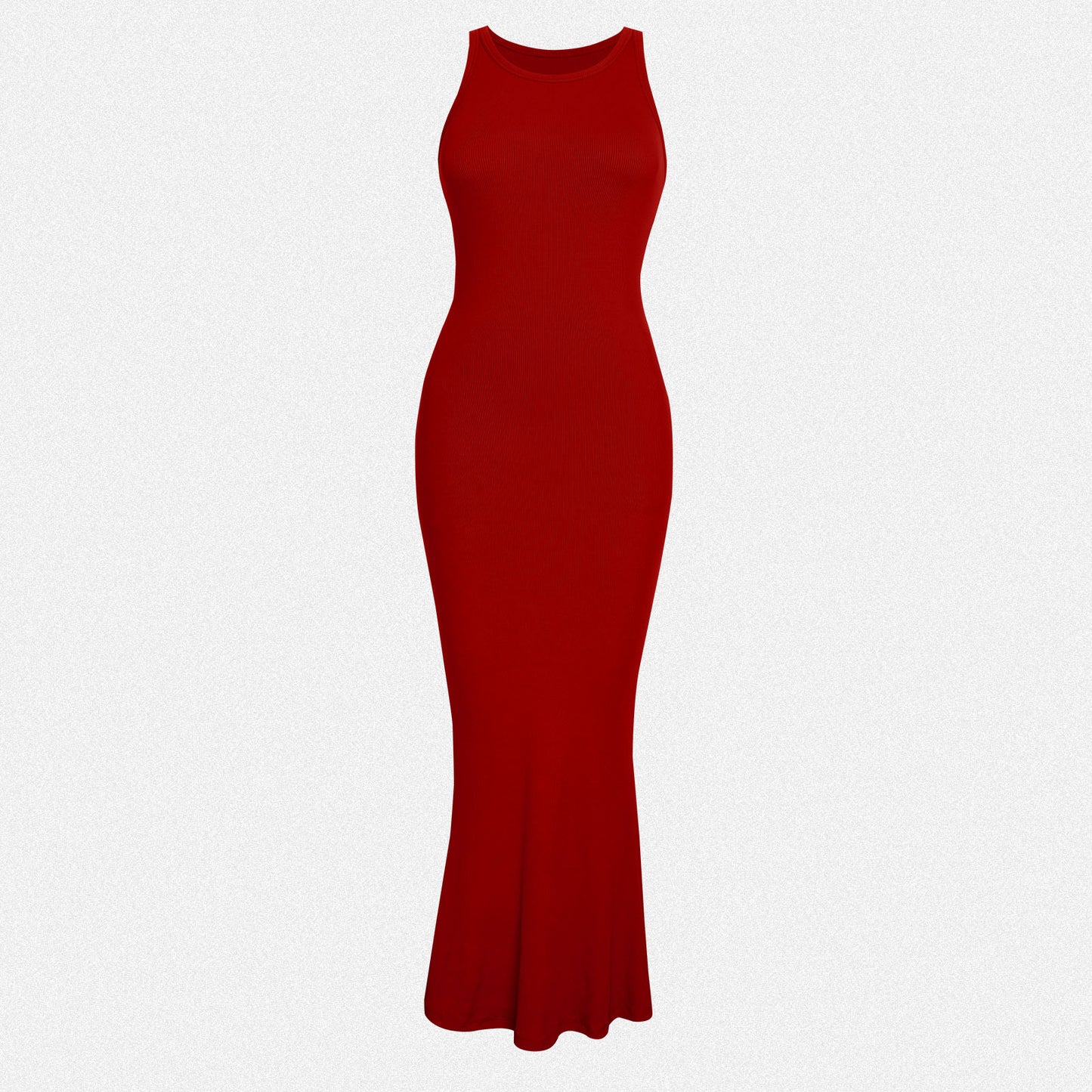 Shaperin Halter Neck Bodycon Maxi Dress