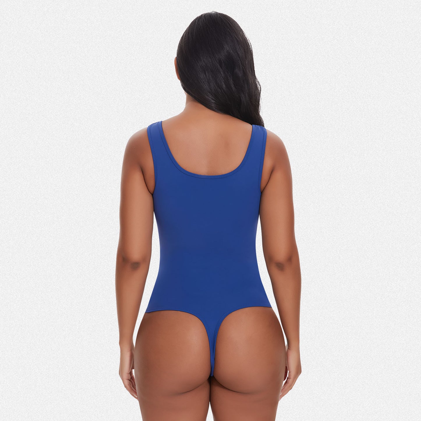 Shaperin Shapewear Notch V Square Neck Bodysuit