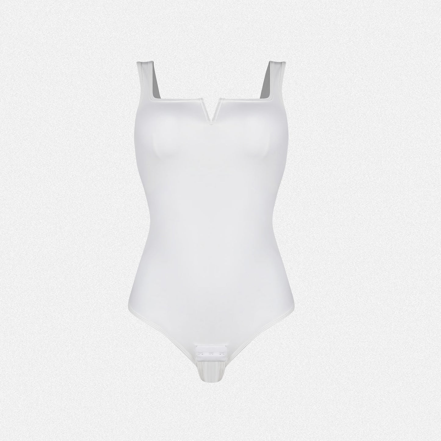 Shaperin Shapewear Notch V Square Neck Bodysuit