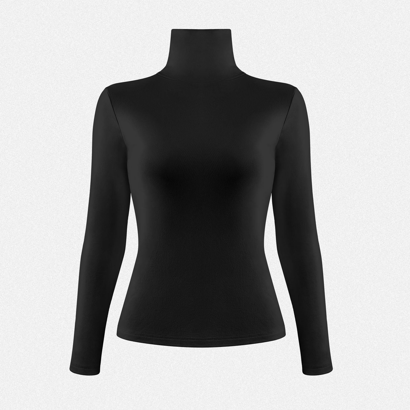 SHAPERIN Women’s Long Sleeve Fleece Lined Turtleneck Basic Top
