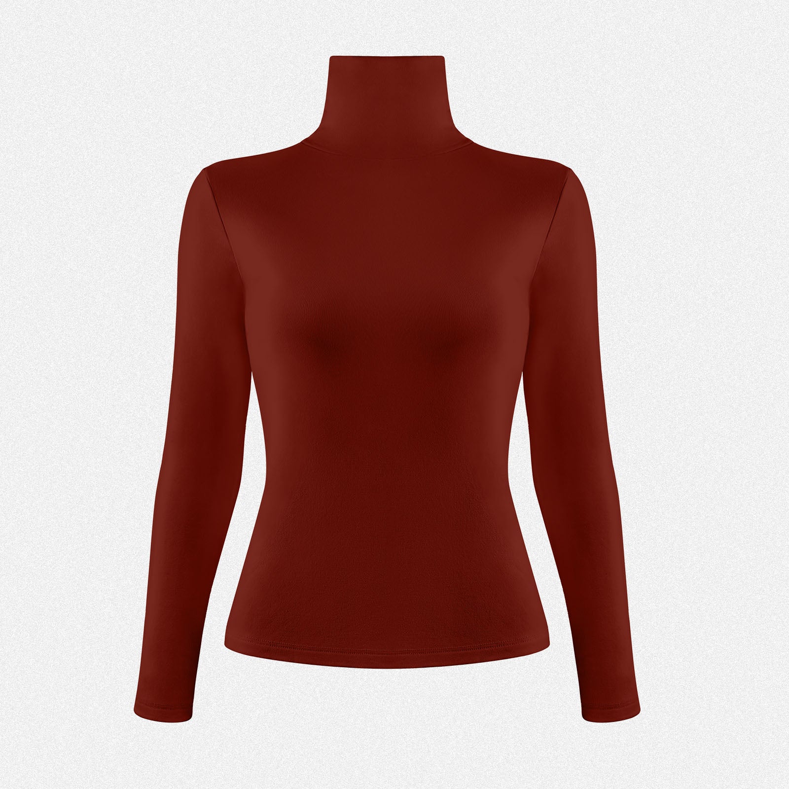 SHAPERIN Women’s Long Sleeve Fleece Lined Turtleneck Basic Top