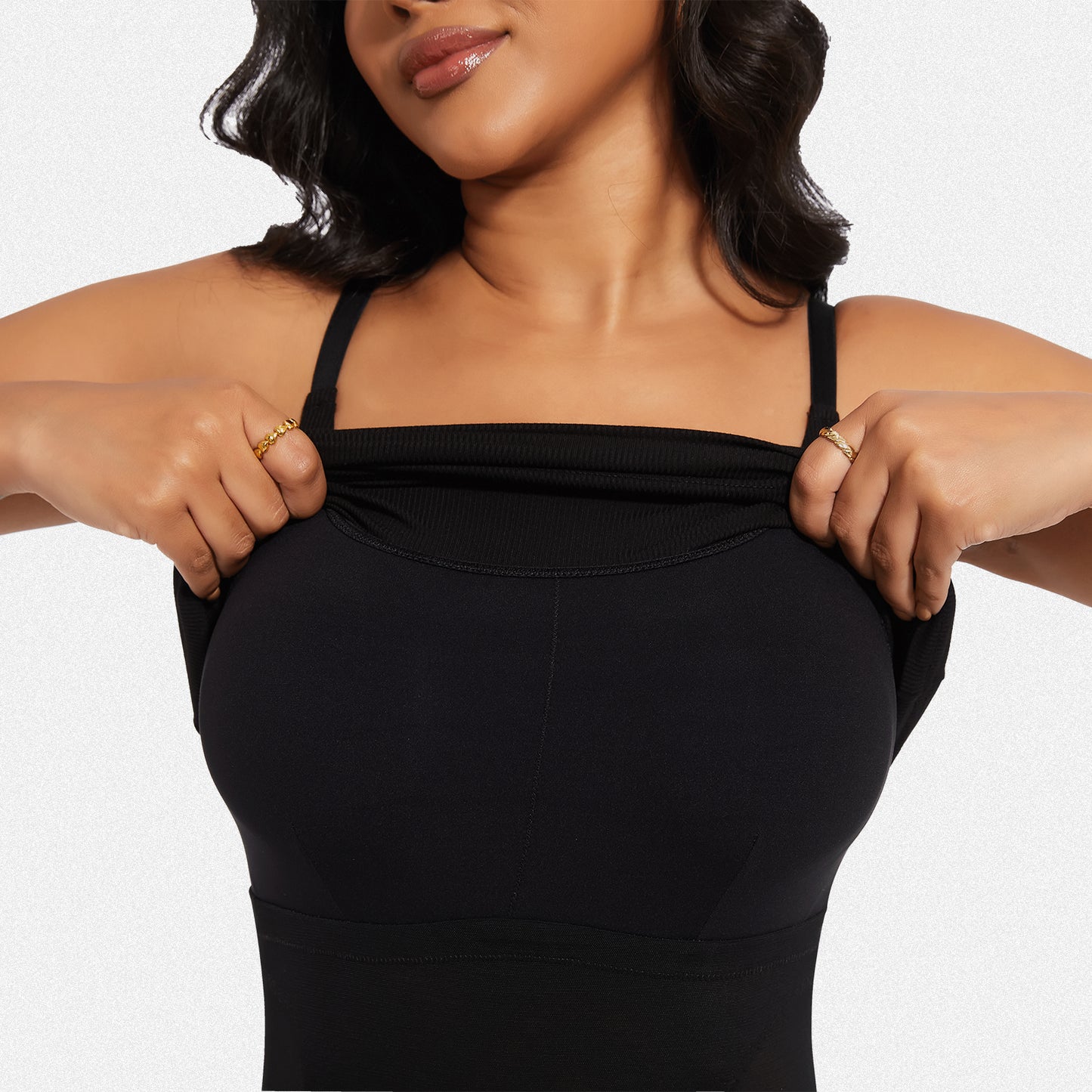 Shaperin Built-In Shapewear Bodysuit 3-In-1 Camisole Tank Top