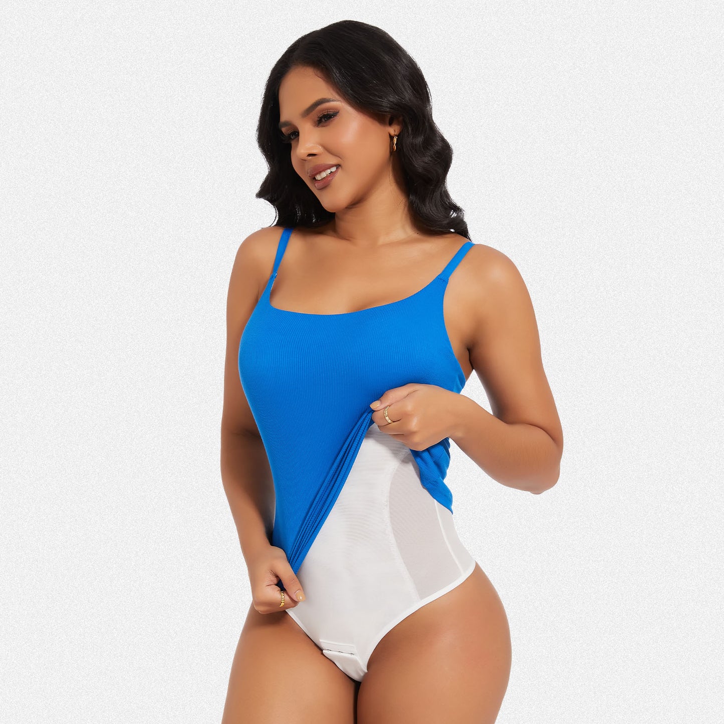 Shaperin Built-In Shapewear Bodysuit 3-In-1 Camisole Tank Top