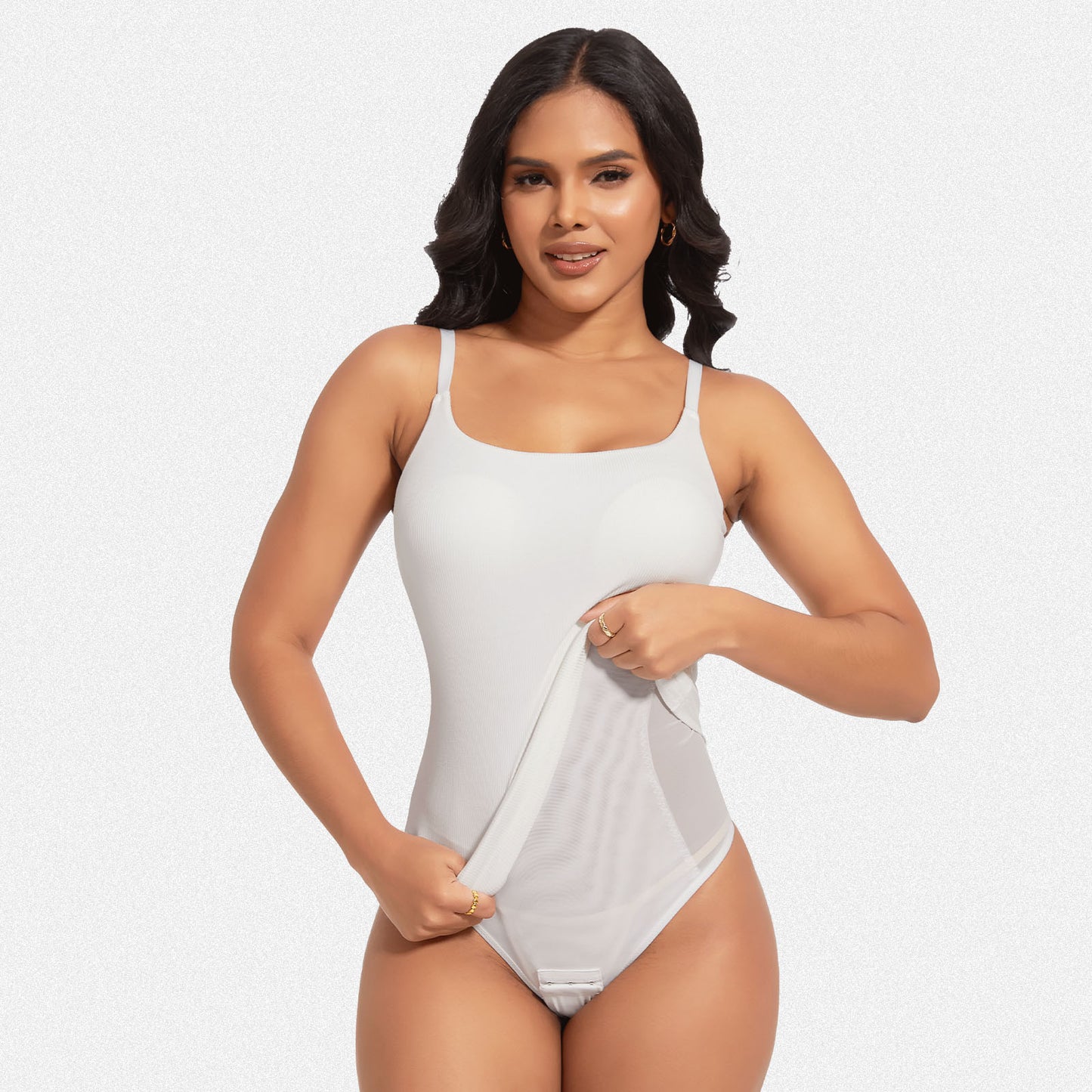 Shaperin Built-In Shapewear Bodysuit 3-In-1 Camisole Tank Top