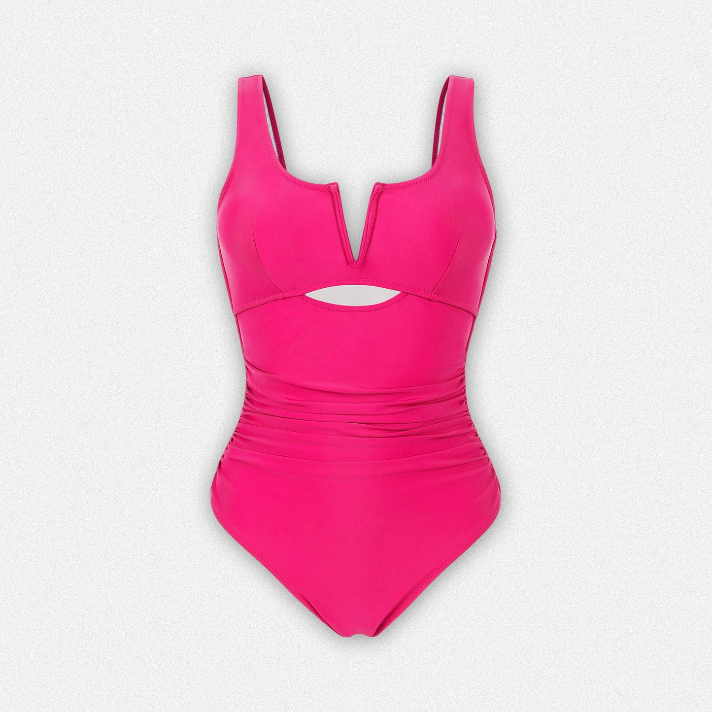 Shaperin Tummy Control One Piece Sexy Cutout Swimsuit