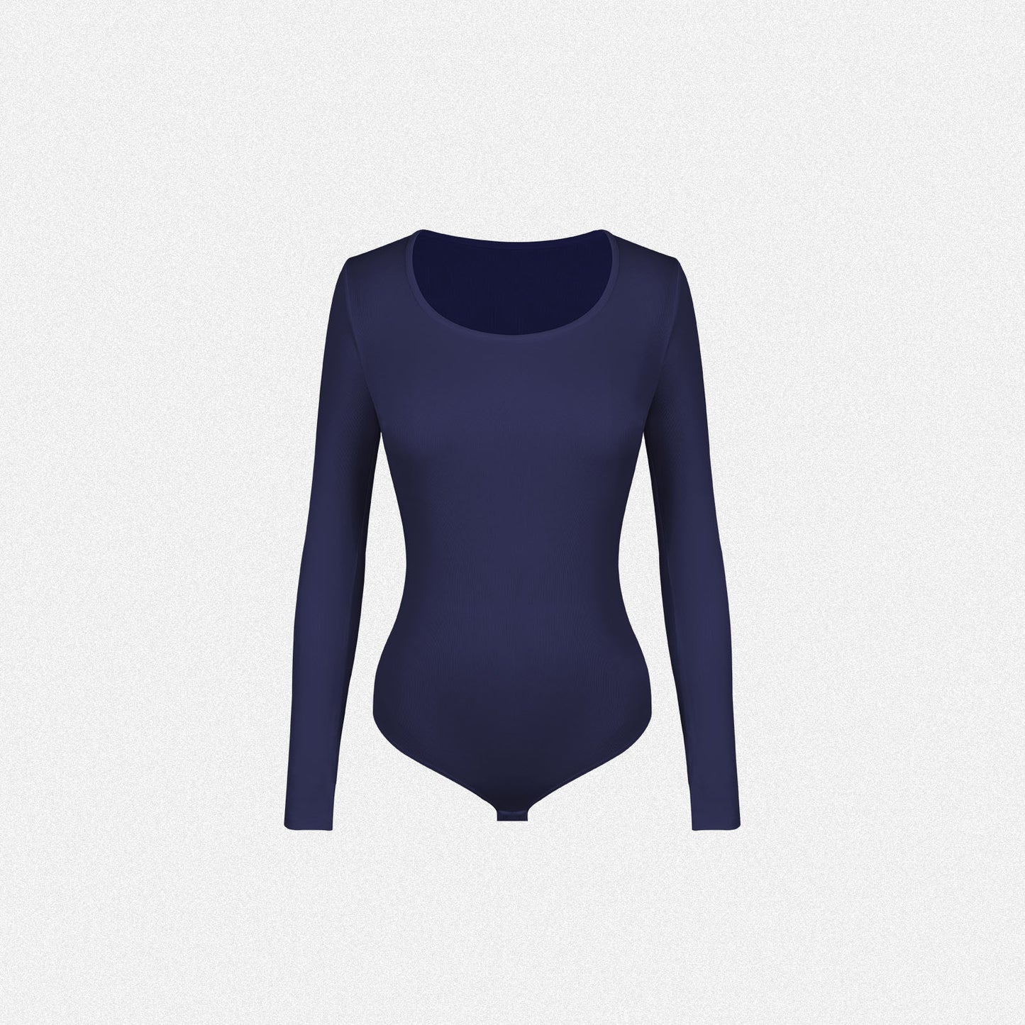 Shaperin Round Neck Long Sleeve Bodysuit Top