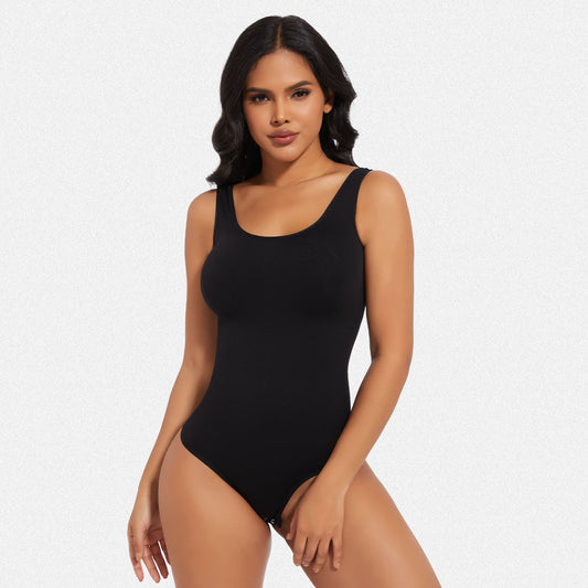 Shaperin Round Neck Tank Top Bodysuits