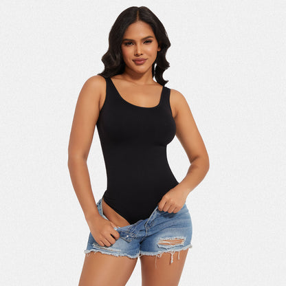 Shaperin Round Neck Tank Top Bodysuits