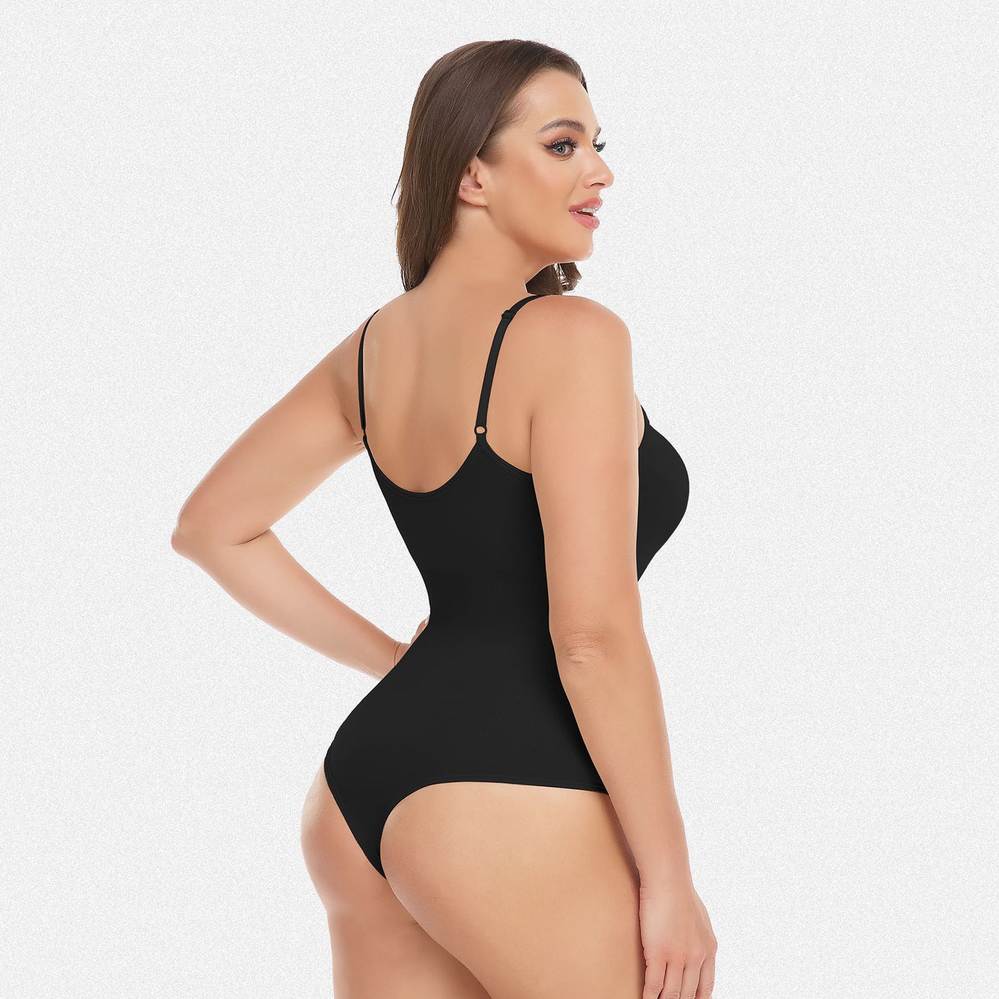 Shaperin Seamless Shapewear Thong Bodysuit