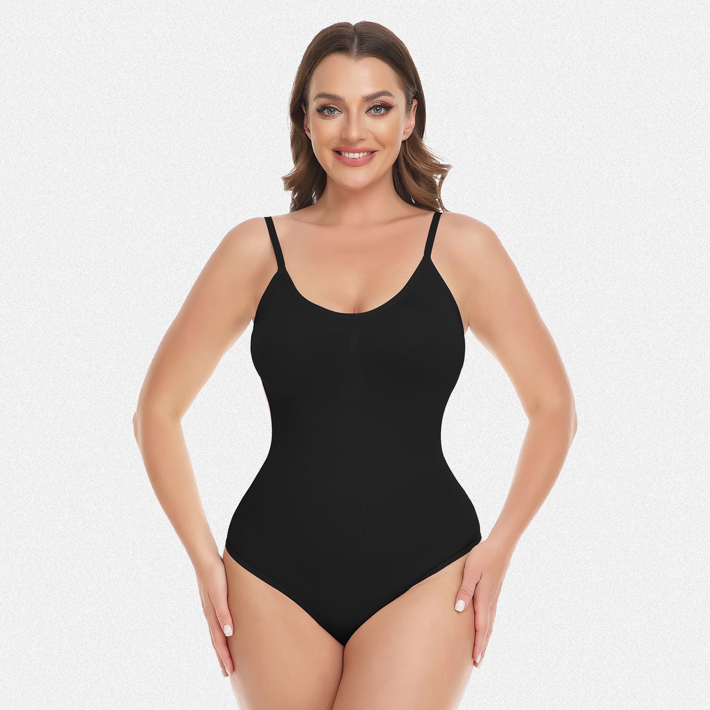 Shaperin Seamless Shapewear Thong Bodysuit