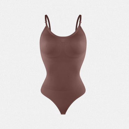 Shaperin Seamless Shapewear Thong Bodysuit