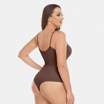 Shaperin Seamless Shapewear Thong Bodysuit