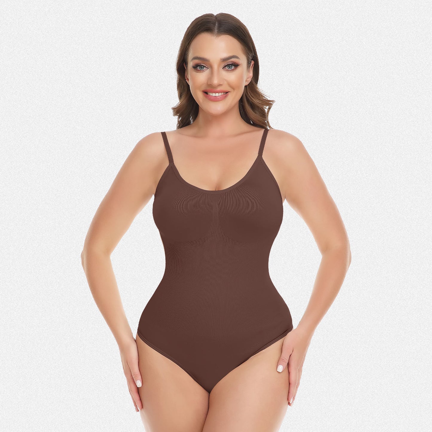 Shaperin Seamless Shapewear Thong Bodysuit