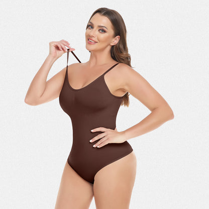 Shaperin Seamless Shapewear Thong Bodysuit