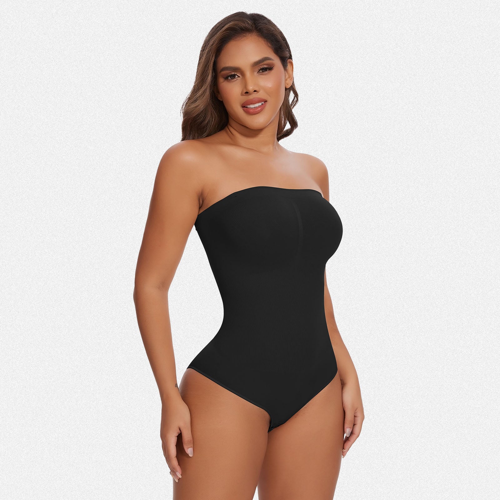 Shaperin Seamless Strapless Shapewear Bodysuit