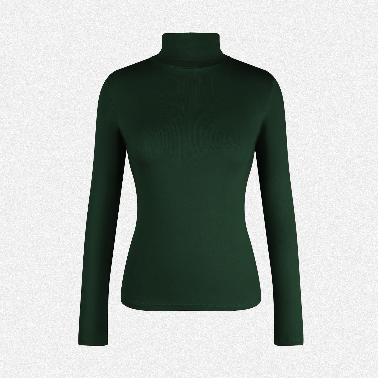 Shaperin Long Sleeve Turtleneck Tops Slim Pullover Shirts