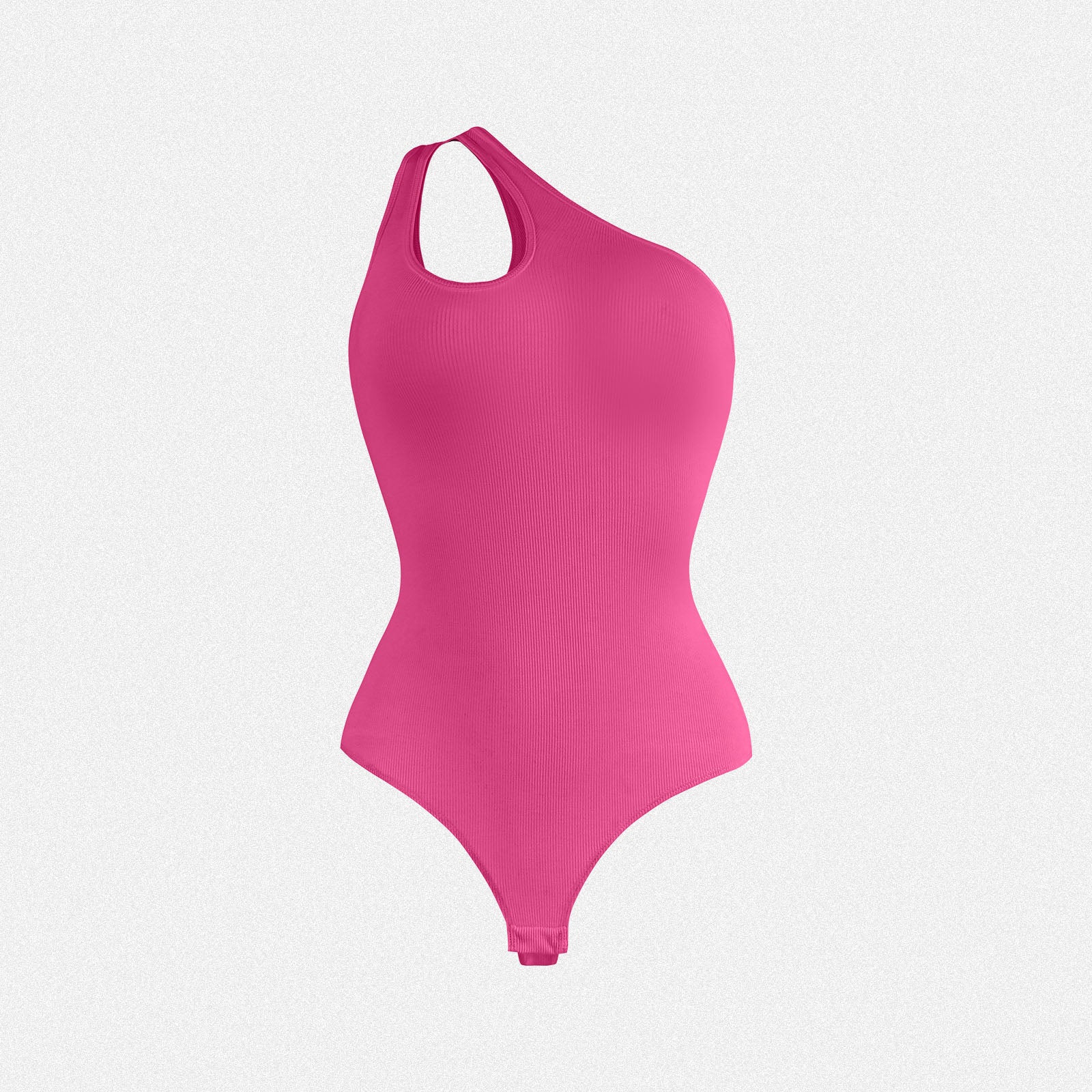 Shaperin One Shoulder Sleeveless Going Out Bodysuits Tops