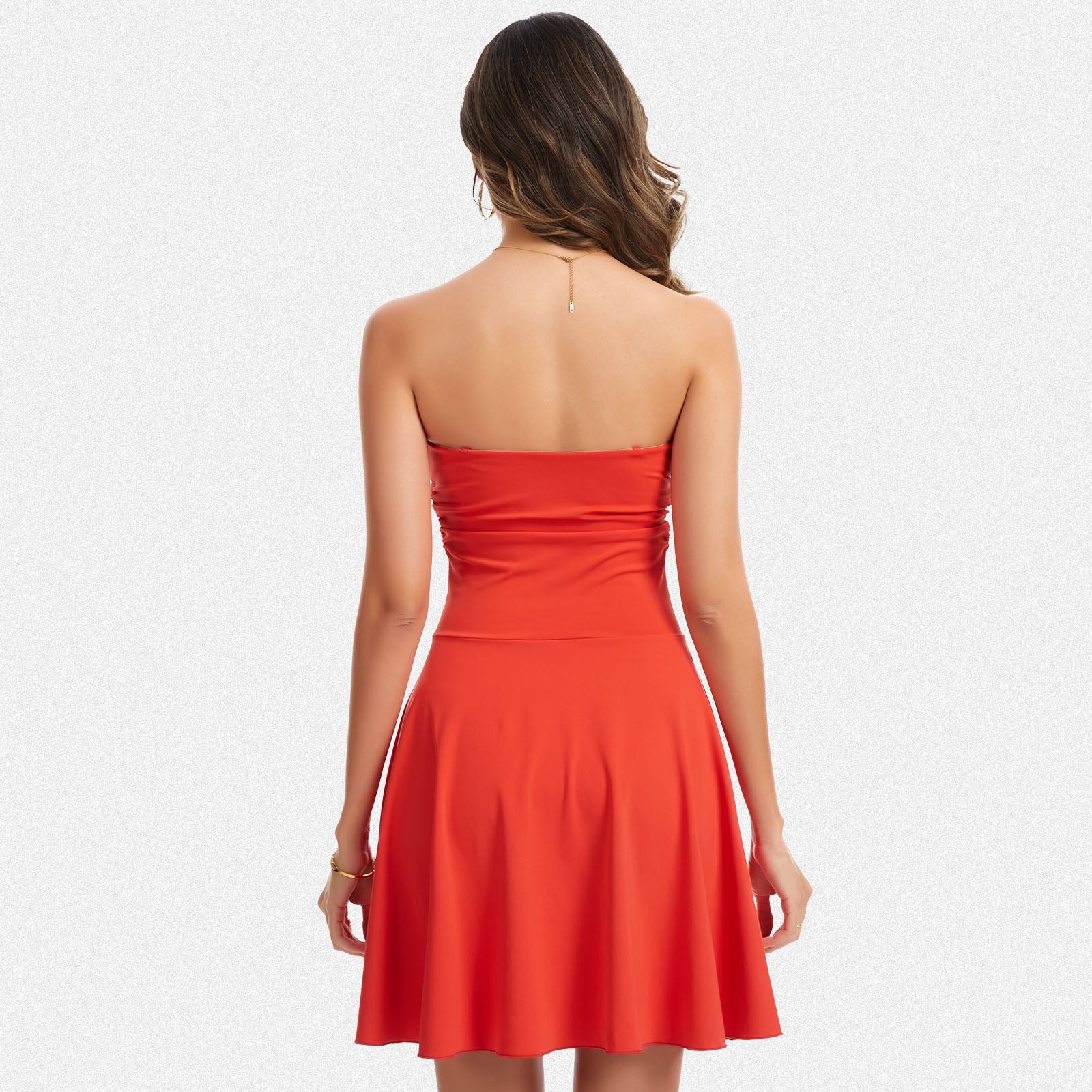 bra to wear with strapless dress Shaperin Tube Mini Built-In Orange Red / XL AKIRA Into The Night Its our lightly lined plus size formal dresses Select Shoes Size:44