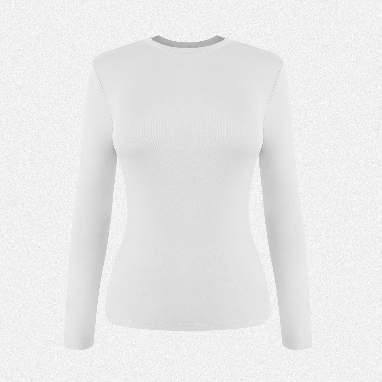 Shaperin Women’s Thermal Long Sleeve High Crew Neck Pullover Top