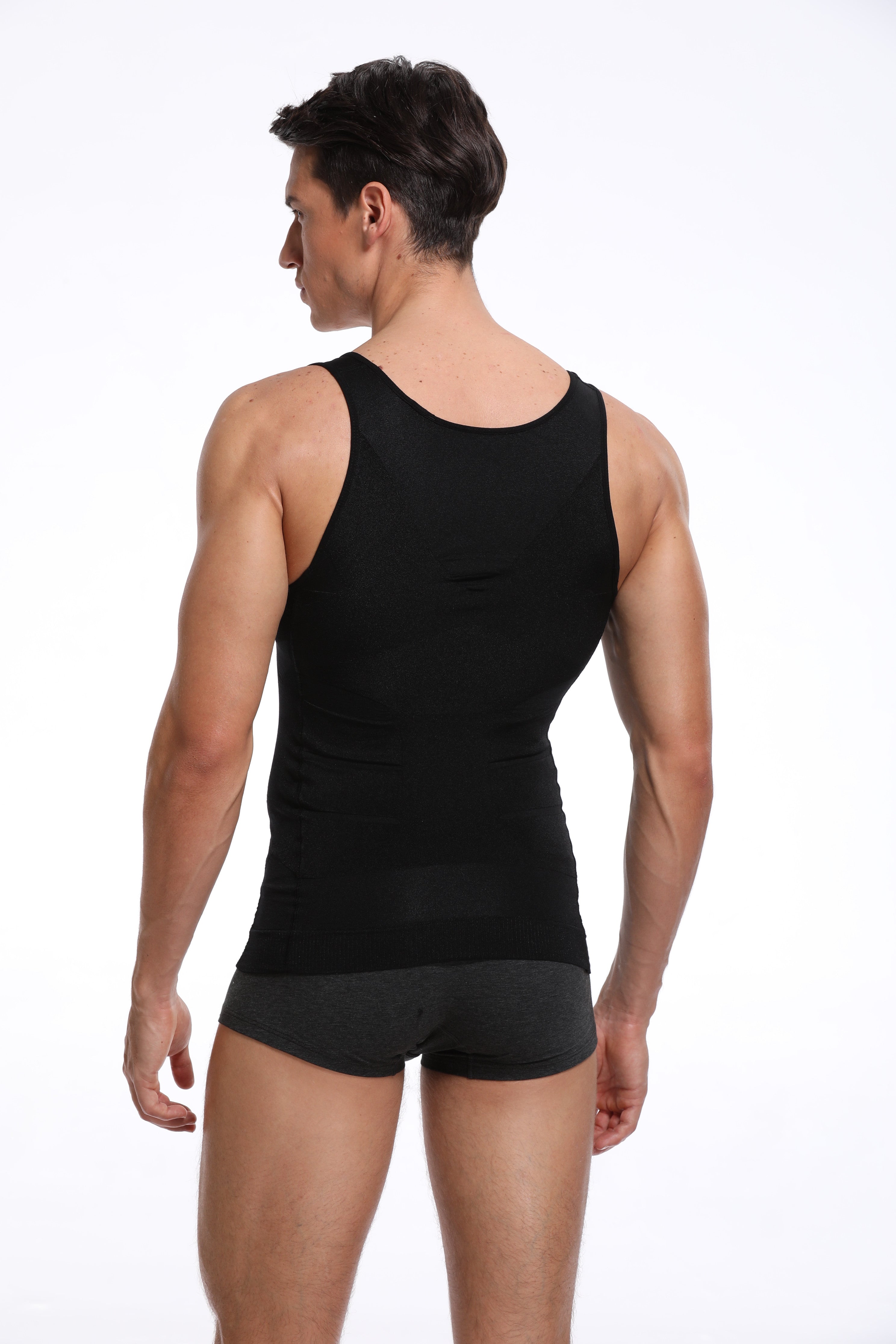 Men's Slimming Body Shaper Vest for Men Slim Tummy Control